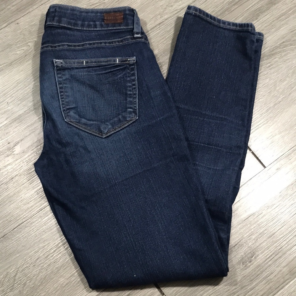 Paige Kylie Crop Medium Wash 5Pocket Style Jeans size 25